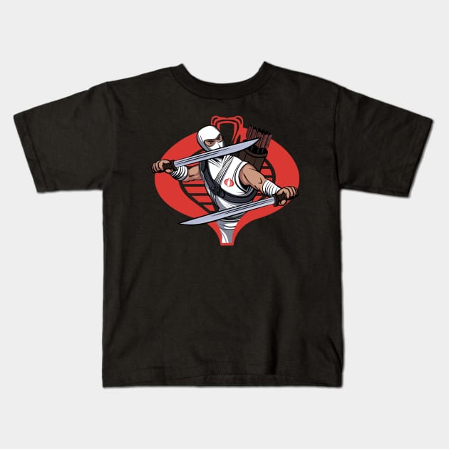 Storm Shadow Cobra Ninja Kids T-Shirt by MiTs